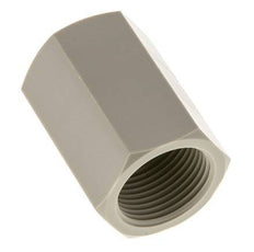 Douille G3/4'' femelle Polypropylène (pp) 10bar (140.5psi) FDA 32mm Hex