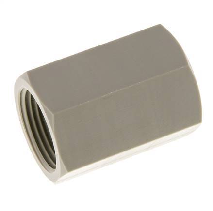 Douille G3/4'' femelle Polypropylène (pp) 10bar (140.5psi) FDA 32mm Hex