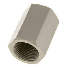 Douille G3/4'' femelle Polypropylène (pp) 10bar (140.5psi) FDA 32mm Hex