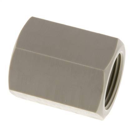 Douille G1'' femelle Polypropylène (pp) 10bar (140.5psi) FDA 43mm Hex