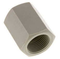 Douille G1'' femelle Polypropylène (pp) 10bar (140.5psi) FDA 43mm Hex