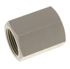 Douille G1'' femelle Polypropylène (pp) 10bar (140.5psi) FDA 43mm Hex
