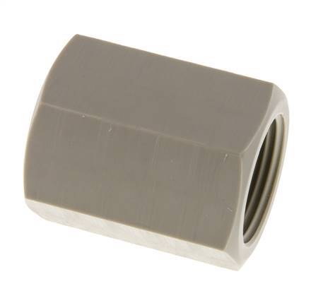 Douille G1'' femelle Polypropylène (pp) 10bar (140.5psi) FDA 43mm Hex