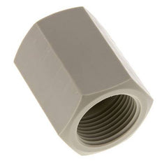 Douille G1'' femelle Polypropylène (pp) 10bar (140.5psi) FDA 43mm Hex