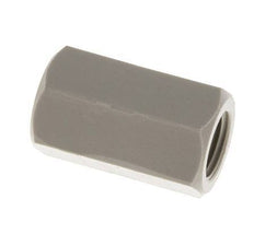 Socket G1/8'' Female Polypropylene (pp) 10bar (140.5psi) FDA 14mm Hex [2 Pieces]