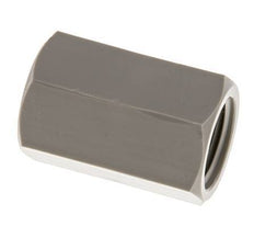 Douille G3/8'' femelle Polypropylène (pp) 10bar (140.5psi) FDA 22mm Hex