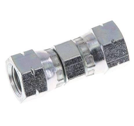 Connecteur JIC UNF 7/16''-20 Acier 310bar (4355.5psi)
