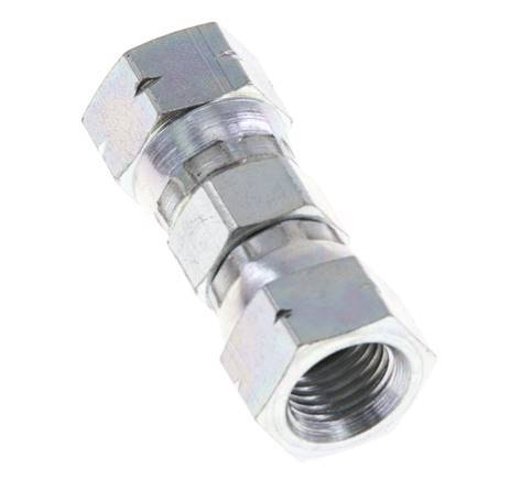 JIC Connector UNF 7/16''-20 Steel 310bar (4355.5psi)