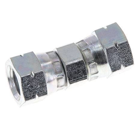 Connecteur JIC UNF 7/16''-20 Acier 310bar (4355.5psi)