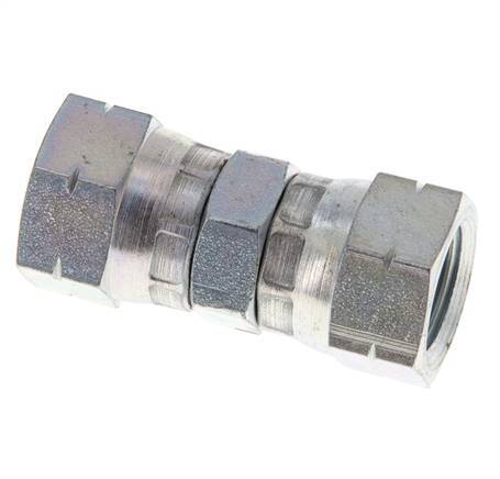 JIC Connector UNF 9/16''-18 Steel 275bar (3863.75psi)