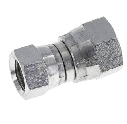 Raccord réducteur JIC UNF 9/16''-18 x UNF 3/4''-16 Acier 275bar (3863.75psi)