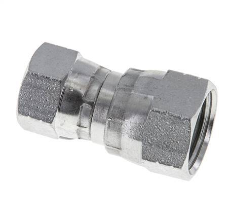 Raccord réducteur JIC UNF 9/16''-18 x UNF 3/4''-16 Acier 275bar (3863.75psi)