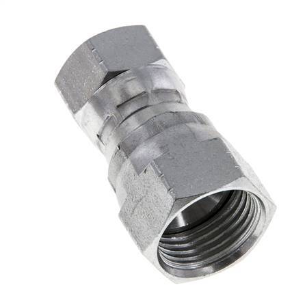 Raccord réducteur JIC UNF 9/16''-18 x UNF 3/4''-16 Acier 275bar (3863.75psi)