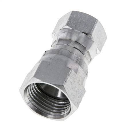 Raccord réducteur JIC UNF 9/16''-18 x UNF 3/4''-16 Acier 275bar (3863.75psi)