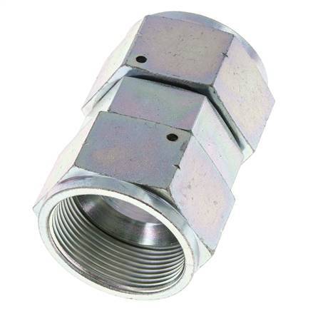 JIC Connector UN 1-7/8''-12 Steel 100bar (1405.0psi)