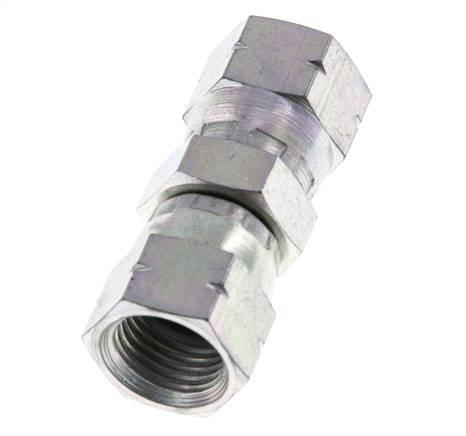 Connecteur JIC UNF 1/2''-20 Acier 275bar (3863.75psi)