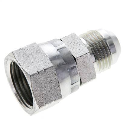 Mamelon réducteur JIC UNF 3/4''-16 mâle x UNF 7/8''-14 femelle Acier 210bar (2950.5psi)