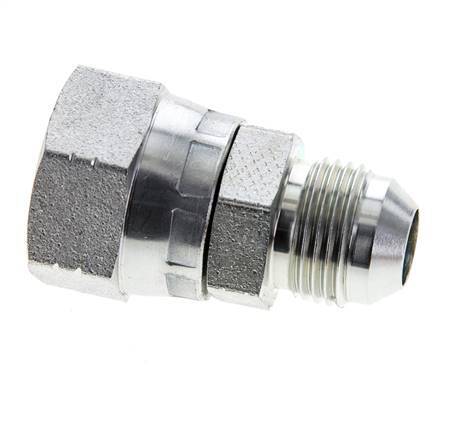 Mamelon réducteur JIC UNF 3/4''-16 mâle x UNF 7/8''-14 femelle Acier 210bar (2950.5psi)