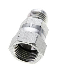 Mamelon réducteur JIC UNF 3/4''-16 mâle x UNF 7/8''-14 femelle Acier 210bar (2950.5psi)
