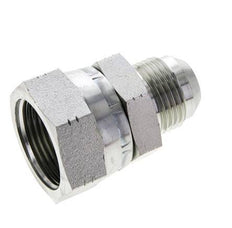 JIC Reducing Nipple UN 1-1/16''-12 Male x UN 1-5/16''-12 Female Steel 170bar (2388.5psi)