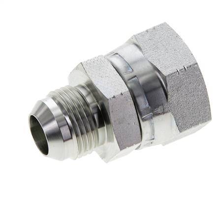 Mamelon réducteur JIC UN 1-1/16''-12 Mâle x UN 1-5/16''-12 Femelle Acier 170bar (2388.5psi)