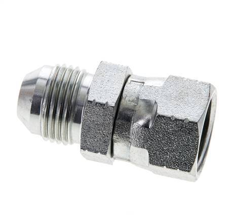 Embout JIC UNF 3/4''-16 Mâle x Femelle Acier 275bar (3863.75psi)