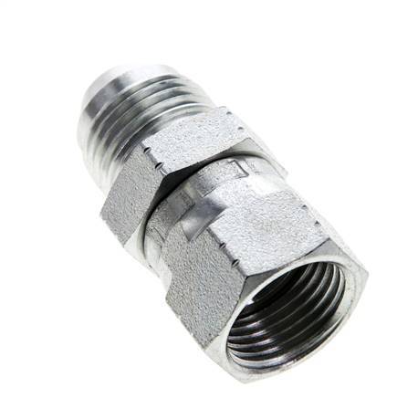 Embout JIC UNF 3/4''-16 Mâle x Femelle Acier 275bar (3863.75psi)