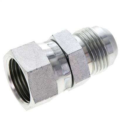Mamelon réducteur JIC UN 1-1/16''-12 mâle x UN 1-1/16''-12 femelle Acier 210bar (2950.5psi)