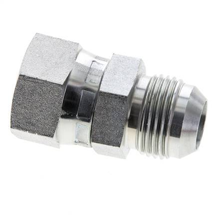 Mamelon réducteur JIC UN 1-1/16''-12 mâle x UN 1-1/16''-12 femelle Acier 210bar (2950.5psi)