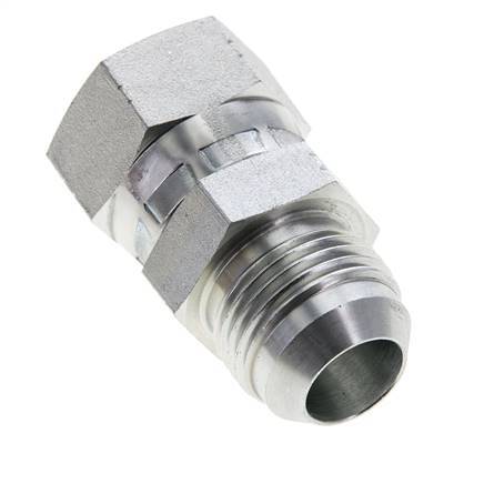 Mamelon réducteur JIC UN 1-1/16''-12 mâle x UN 1-1/16''-12 femelle Acier 210bar (2950.5psi)