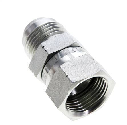 Mamelon réducteur JIC UN 1-1/16''-12 mâle x UN 1-1/16''-12 femelle Acier 210bar (2950.5psi)