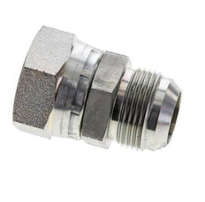 JIC Nipple UN 1-5/16''-12 Male x Female Steel 170bar (2388.5psi)
