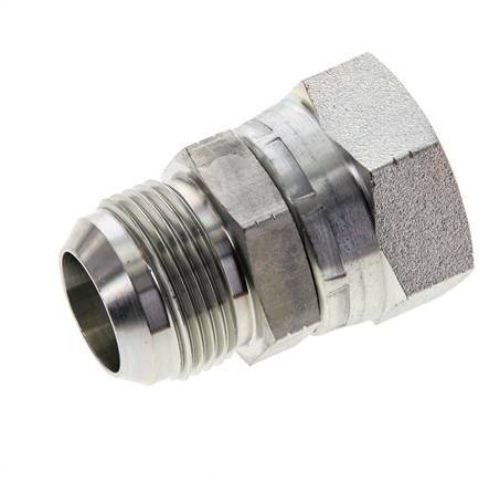 Embout JIC UN 1-5/16''-12 Mâle x Femelle Acier 170bar (2388.5psi)
