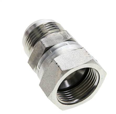 Embout JIC UN 1-5/16''-12 Mâle x Femelle Acier 170bar (2388.5psi)