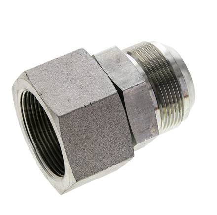 Embout JIC UN 1-7/8''-12 Mâle x Femelle Acier 105bar (1475.25psi)