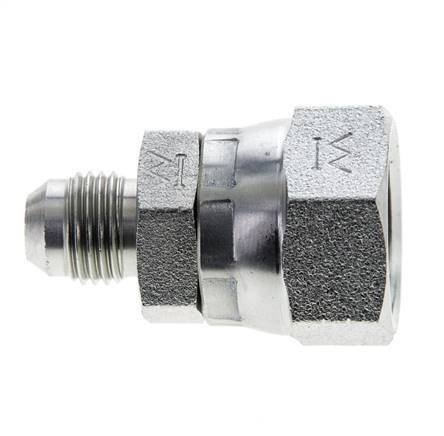 Mamelon réducteur JIC UNF 9/16''-18 mâle x UNF 7/8''-14 femelle Acier 210bar (2950.5psi)