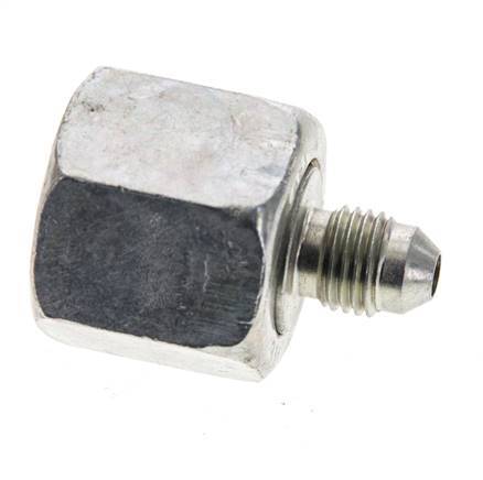 Mamelon réducteur JIC UNF 7/16''-20 mâle x UNF 7/8''-14 femelle Acier 210bar (2950.5psi)