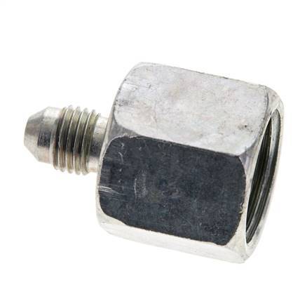 Mamelon réducteur JIC UNF 7/16''-20 mâle x UNF 7/8''-14 femelle Acier 210bar (2950.5psi)