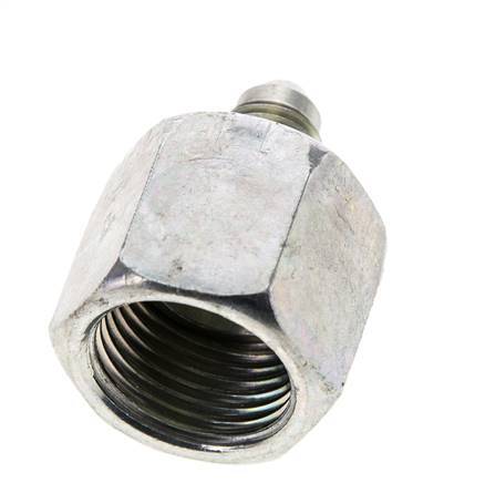 Mamelon réducteur JIC UNF 7/16''-20 mâle x UNF 7/8''-14 femelle Acier 210bar (2950.5psi)