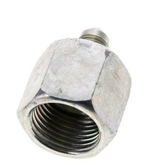 Mamelon réducteur JIC UNF 7/16''-20 mâle x UNF 7/8''-14 femelle Acier 210bar (2950.5psi)