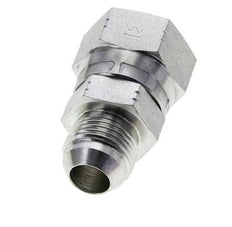 Mamelon réducteur JIC UNF 7/8''-14 mâle x UN 1-1/16''-12 femelle Acier 210bar (2950.5psi)
