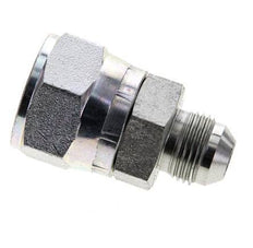 Mamelon réducteur JIC UNF 3/4''-16 mâle x UN 1-1/16''-12 femelle Acier 210bar (2950.5psi)