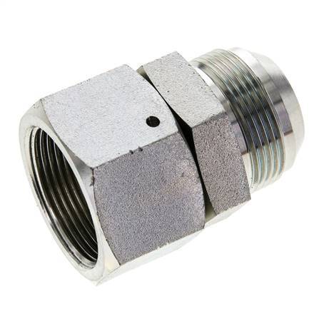 Embout JIC UN 1-5/8''-12 Mâle x Femelle Acier 140bar (1967.0psi)