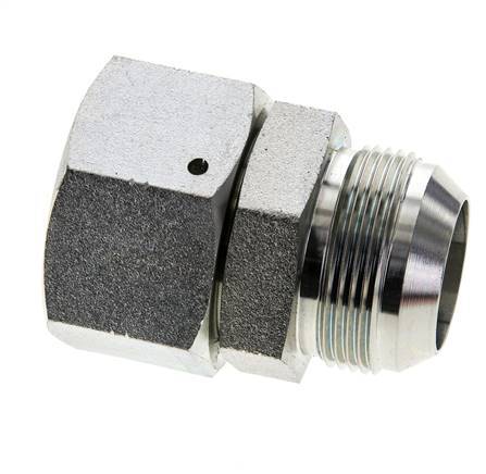 Embout JIC UN 1-5/8''-12 Mâle x Femelle Acier 140bar (1967.0psi)