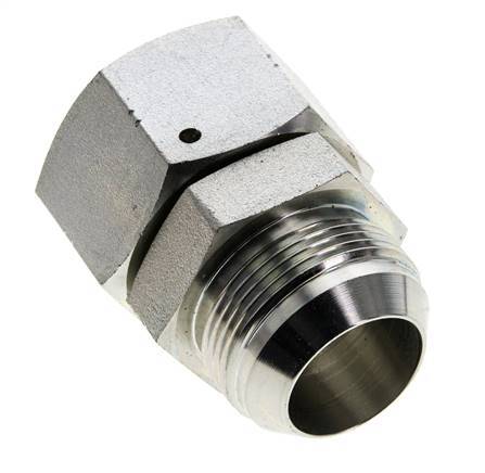 Embout JIC UN 1-5/8''-12 Mâle x Femelle Acier 140bar (1967.0psi)