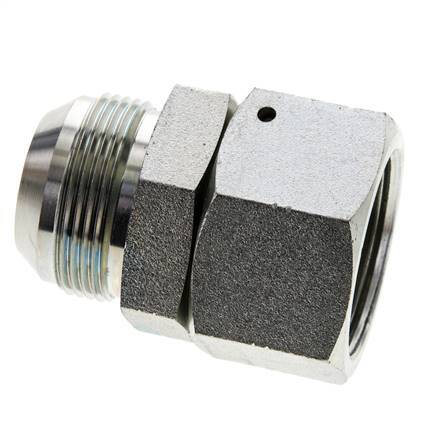 Embout JIC UN 1-5/8''-12 Mâle x Femelle Acier 140bar (1967.0psi)