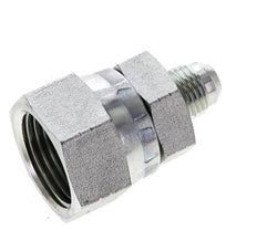 JIC Reducing Nipple UNF 9/16''-18 Male x UN 1-1/16''-12 Female Steel 210bar (2950.5psi)