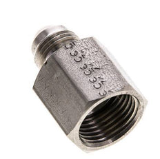 Mamelon réducteur JIC UNF 9/16''-18 mâle x UNF 3/4''-16 femelle Acier inoxydable 275bar (3863.75psi)