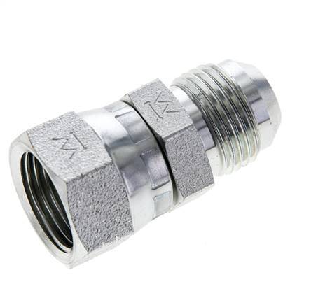 Embout JIC UNF 7/8''-14 Mâle x Femelle Acier 210bar (2950.5psi)