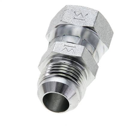 Embout JIC UNF 7/8''-14 Mâle x Femelle Acier 210bar (2950.5psi)